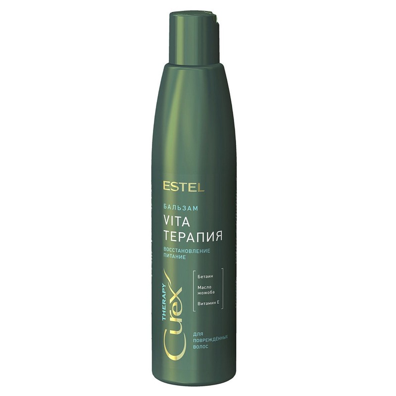 Estel, CUREX THERAPY - бальзам "Vita-терапия" для повреждённых волос, 250 мл