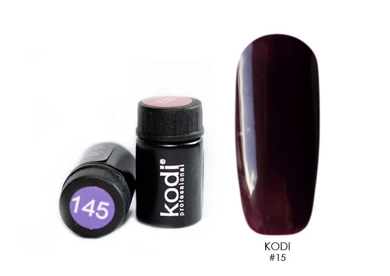 Kodi, цветная гель-краска биогель с липким слоем (№15), 4 мл