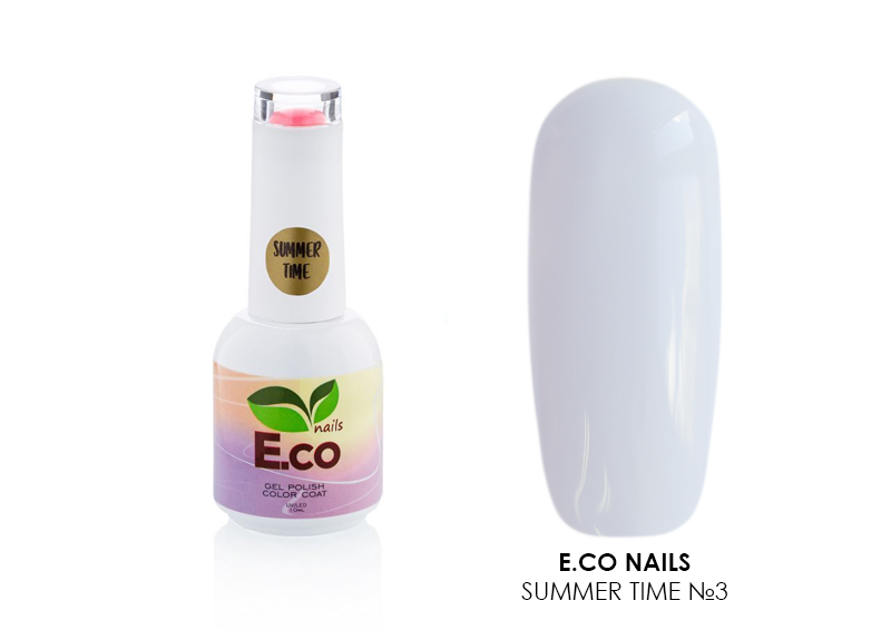 E.co nails, гель-лак "Summer time" (№03), 10 мл