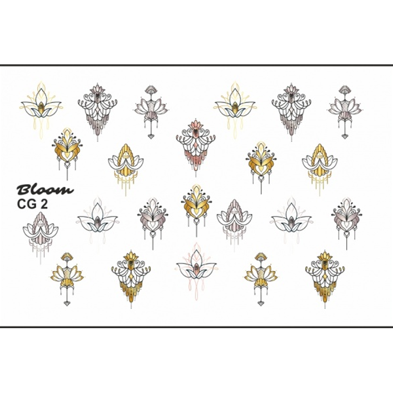 Bloom, слайдер-дизайн CG2