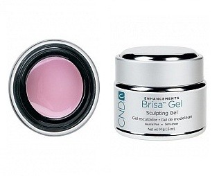 CND, BRISA™ Pure Pink - Semi-sheep Gel - гель для моделирования (холодный розово-прозрачный)