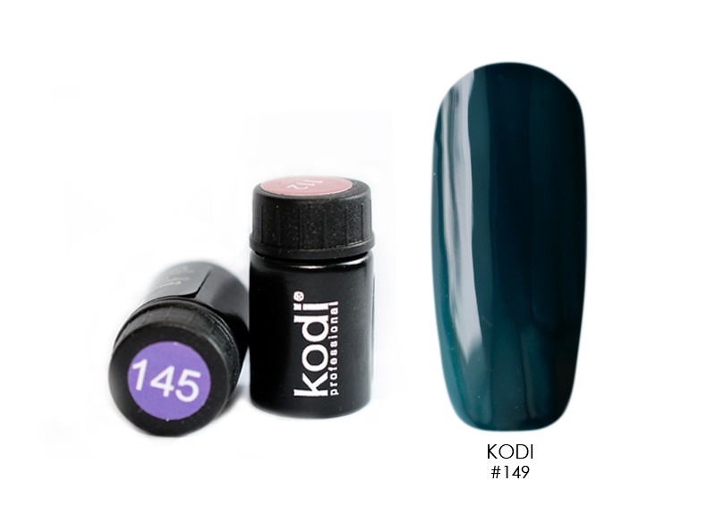 Kodi, цветная гель-краска биогель без липкого слоя (№149), 4 мл