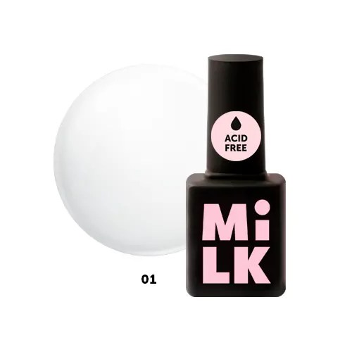 Milk, Liquid Polygel - жидкий полигель №01, 9 мл