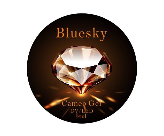 Bluesky, Cameo gel uv/led - клей-гель для фиксации страз, 8 мл