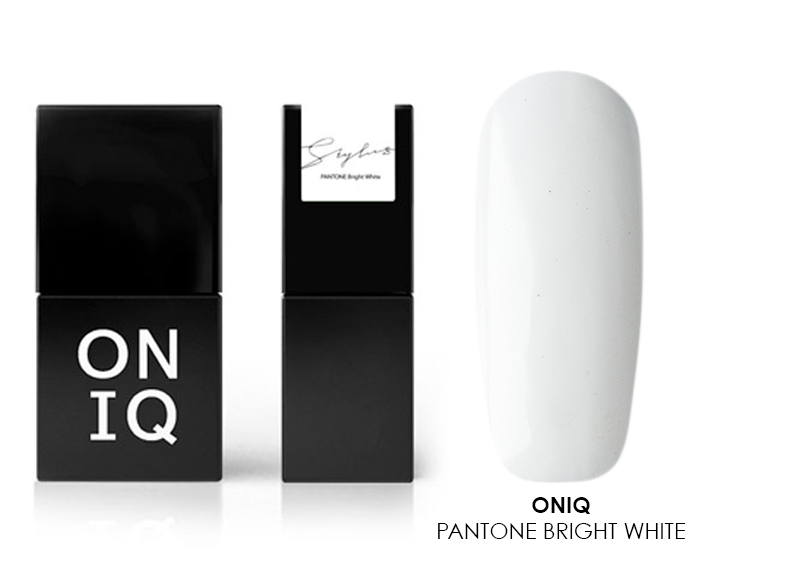 ONIQ, PANTONE гель-лак (Bright White), 10 мл