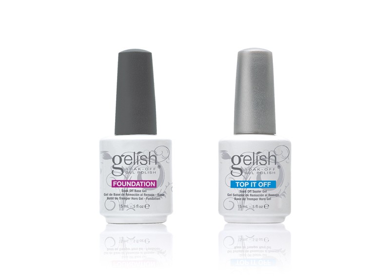 Gelish Harmony, Dynamic Duo - Набор Foundation And Top It Off