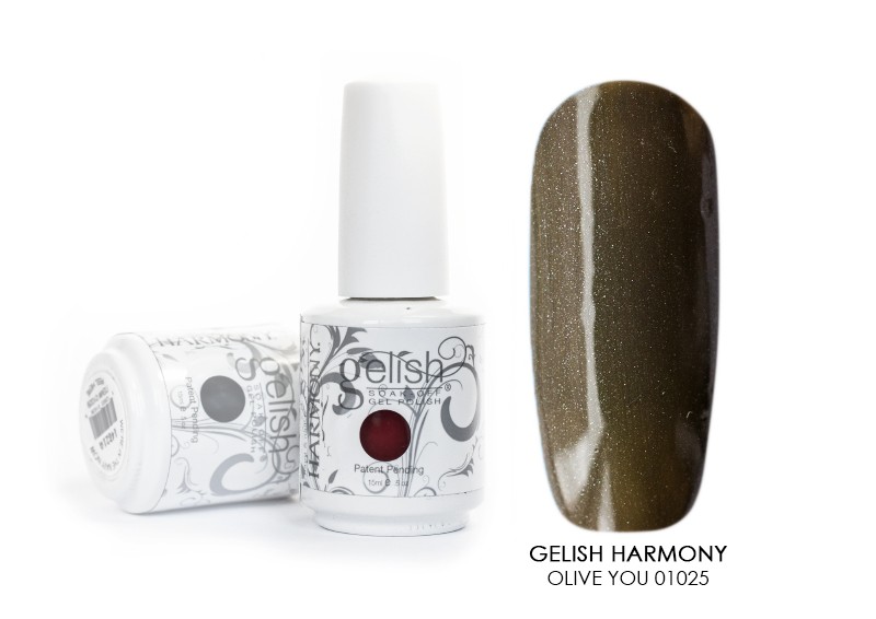 Gelish Harmony, гель-лак (Olive You 01025), 15 мл