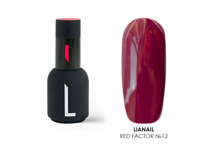 Lianail, гель-лак Red Factor №12, 10 мл