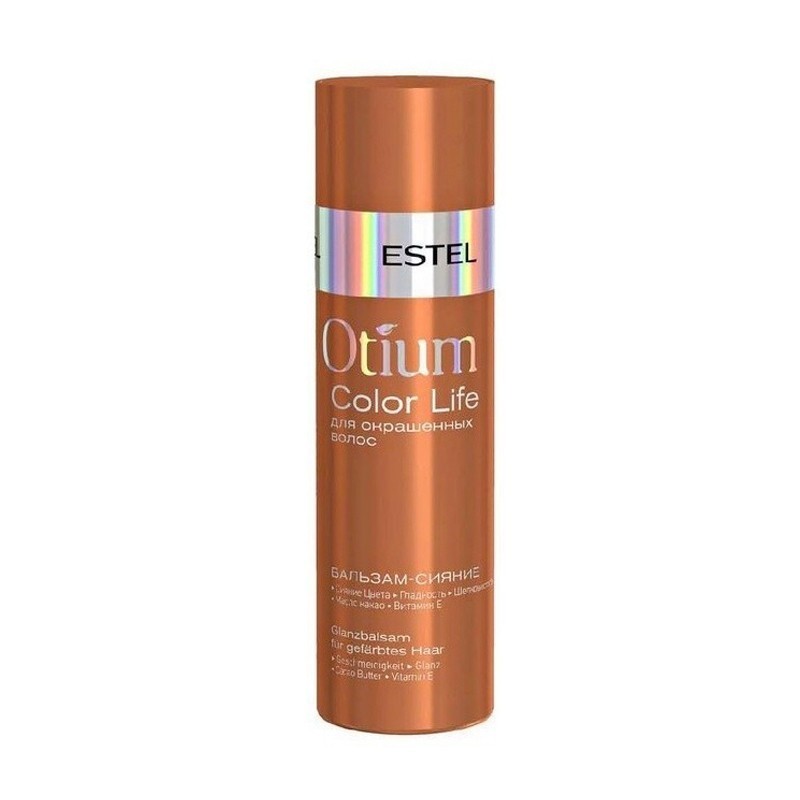 Estel, Otium Color Life - бальзам-сияние для окрашенных волос, 200 мл