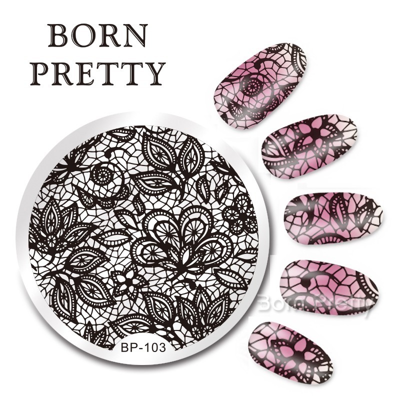 Born Pretty, диск для стемпинга 5.5 см (BP-103)