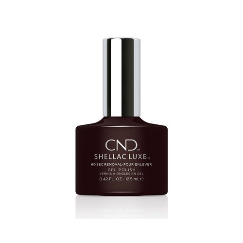 CND Shellac Luxe, двухфазный гель-лак (Dark Dahlia 159), 12.5 мл