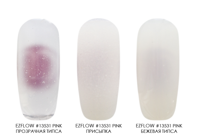 EzFlow, High Definition™ - прозрачно-розовая акриловая пудра, 21 г