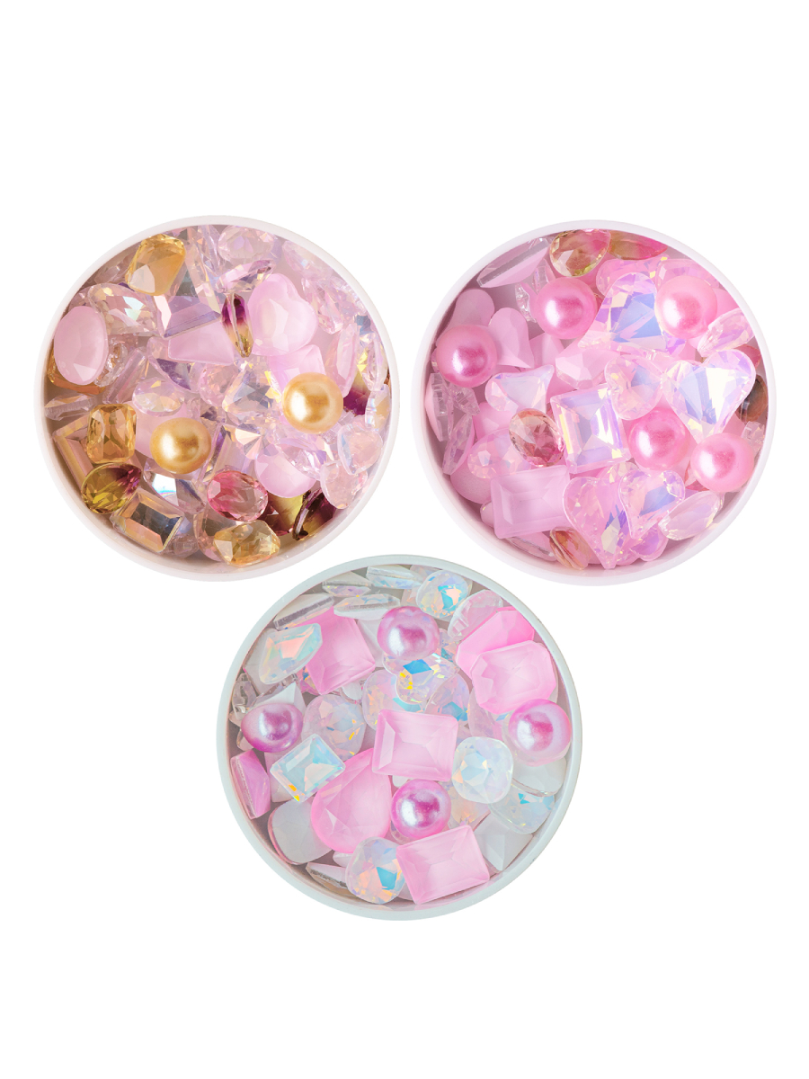 Irisk, набор №29 декора Cristal color в баночках, 3 шт