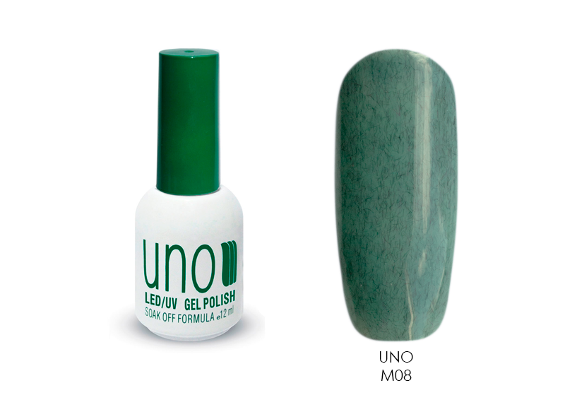 Uno, гель-лак "Marble" (№08), 12 мл