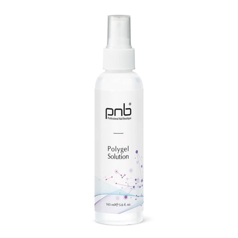 PNB, Polygel Solution - конструирующая жидкость для полигеля, 165 мл