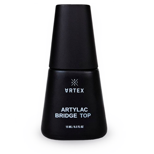 Artex, Artylac bridge top - самовыравнивающийся топ с эффектом мокрого лака (без л/с), 15 мл