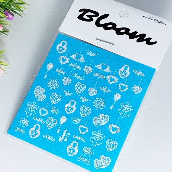 Bloom, слайдер-дизайн W18