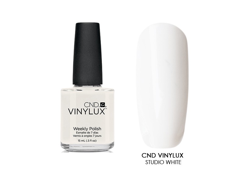 CND Vinylux - недельный лак Винилюкс (Studio white 151), 15 мл