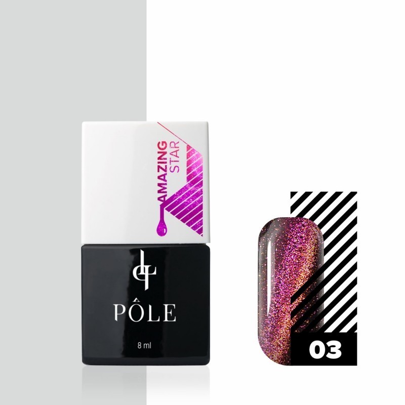 POLE, Amazing Star - кошачий глаз (№03), 8 мл