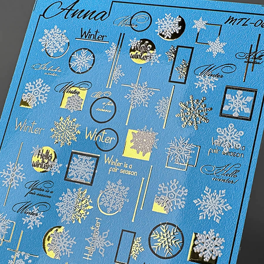 Anna Tkacheva, слайдер-дизайн MilliArt металлик MTL-065 (6.5х9.5)