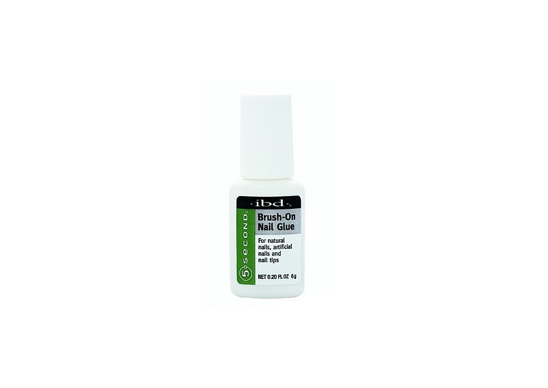 IBD, 5sec Brush-On Nail Glue - клей с кисточкой для типс, 6 г