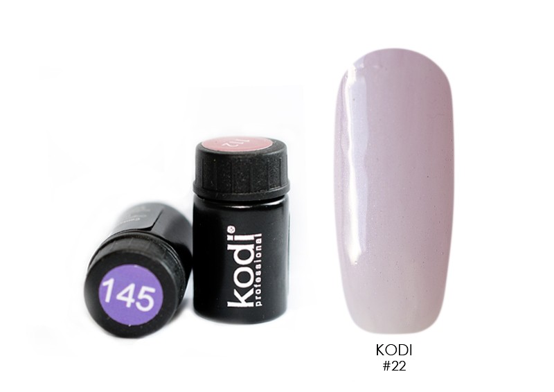 Kodi, цветная гель-краска биогель с липким слоем (№22), 4 мл