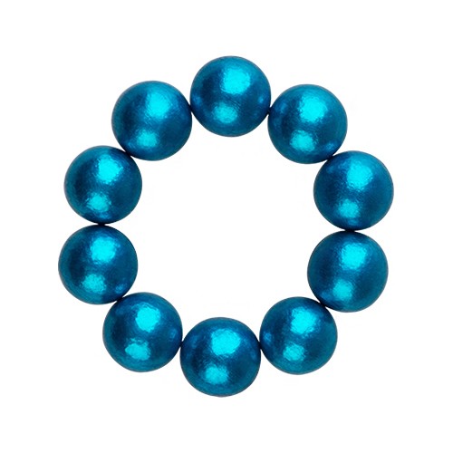 Irisk, набор магнитных шариков для дизайна Кошачий глаз (бирюзовые), 10 шт