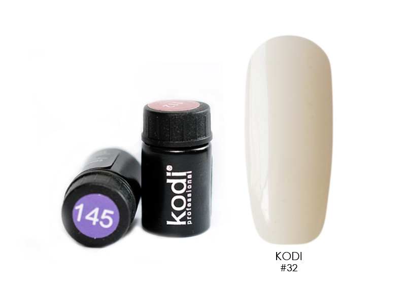 Kodi, цветная гель-краска биогель с липким слоем (№32), 10 мл