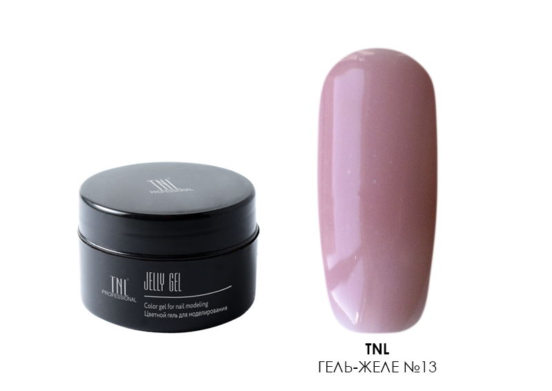 TNL, гель-желе (№13 камуфлирующий шоколадно-розовый), 18 мл