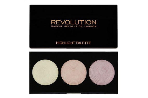 Makeup Revolution, Highlighter Palette - палетка хайлайтеров (Highlight)