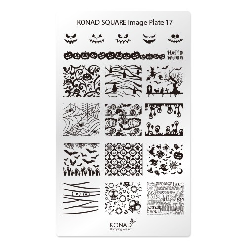 Konad, square image plate 17