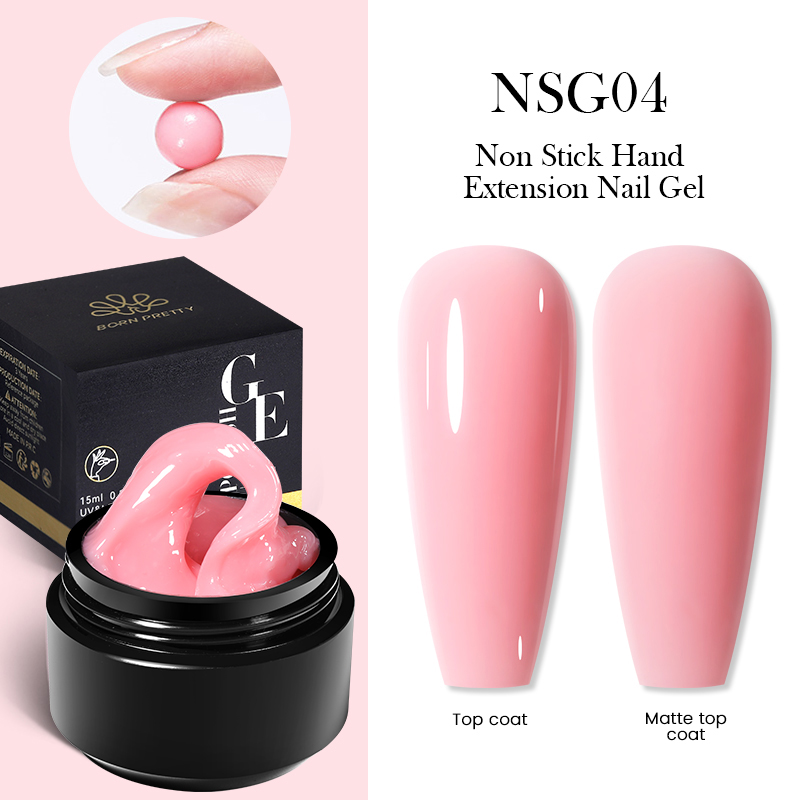 Born Pretty, Non-stick gel - гель-пластилин "гель-жвачка" для наращивания 56021-04, 15 мл