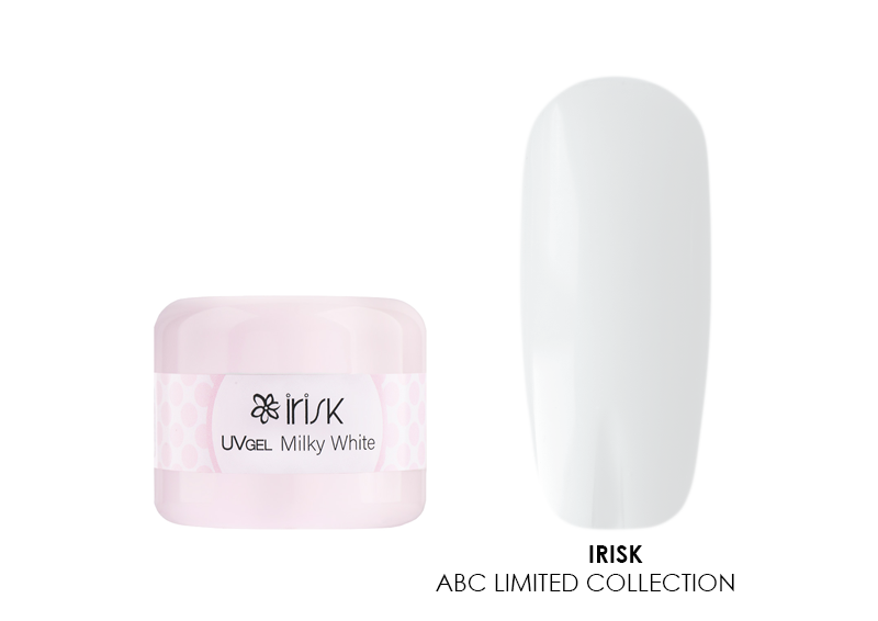 Irisk, ABC Limited collection - гель камуфлирующий №03 (Milky White), 15 мл