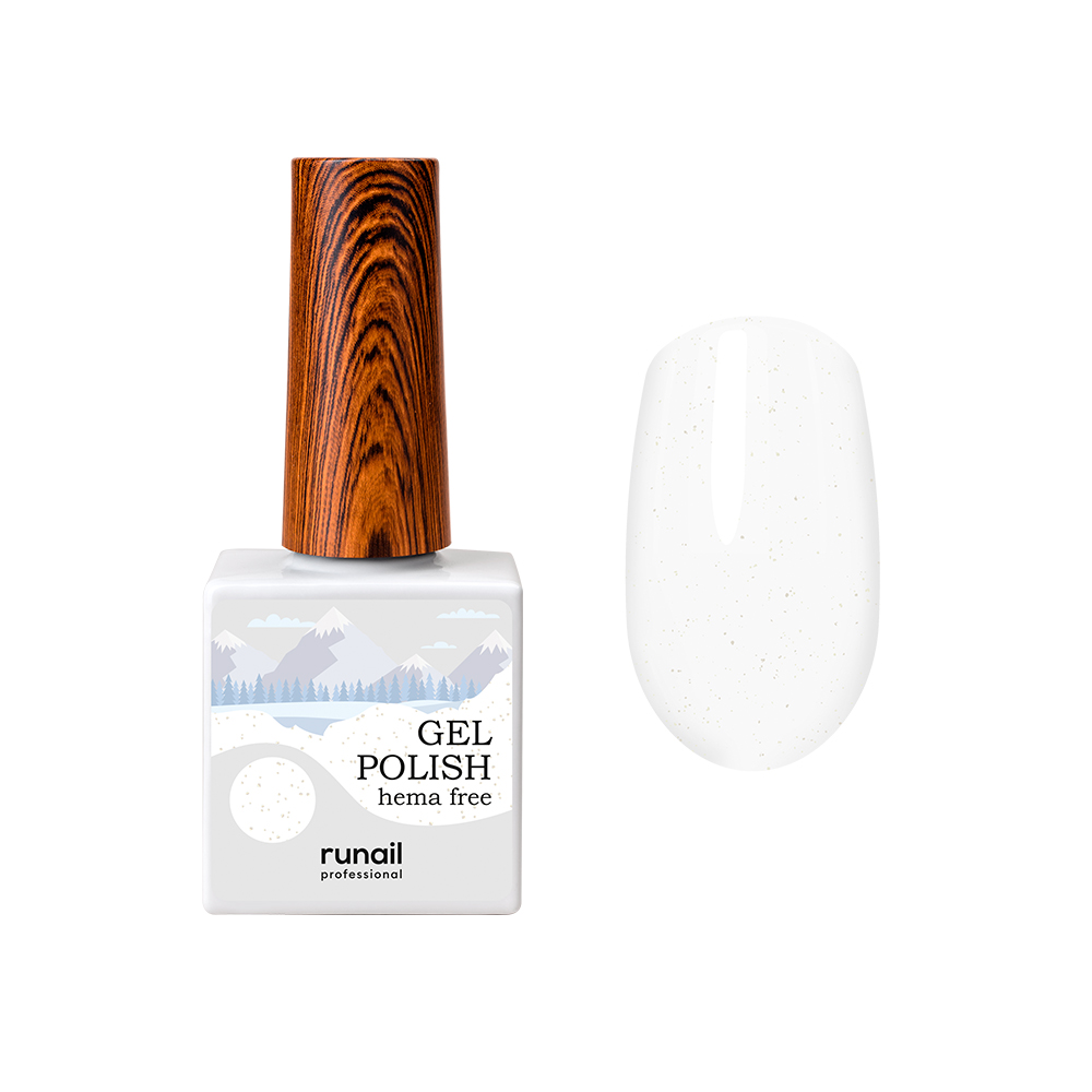 RuNail, Hema free - гипоаллергенный гель-лак №9886, 10 мл