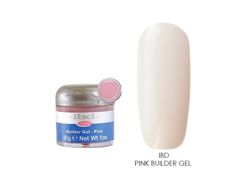 IBD, Pink Builder Gel - розовый конструирующий гель, 30 г