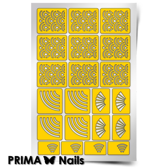 PrimaNails, Трафарет для дизайна ногтей (Япония)