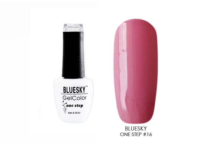 BlueSky, однофазный гель-лак "One Step" №16, 8 мл BlueSky, однофазный гель-лак "One Step" №16, 8 мл