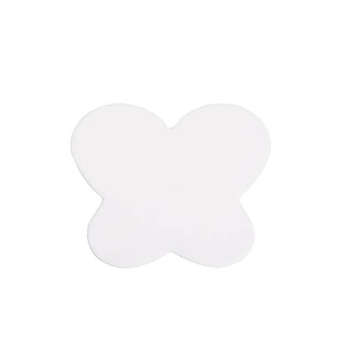 TNL, силиконовый коврик для дизайна ногтей Бабочка (белый)