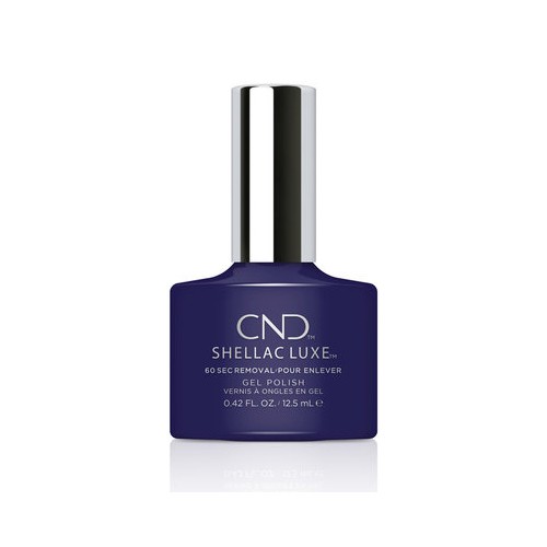 CND Shellac Luxe, двухфазный гель-лак (Eternal Midnight 254), 12.5 мл