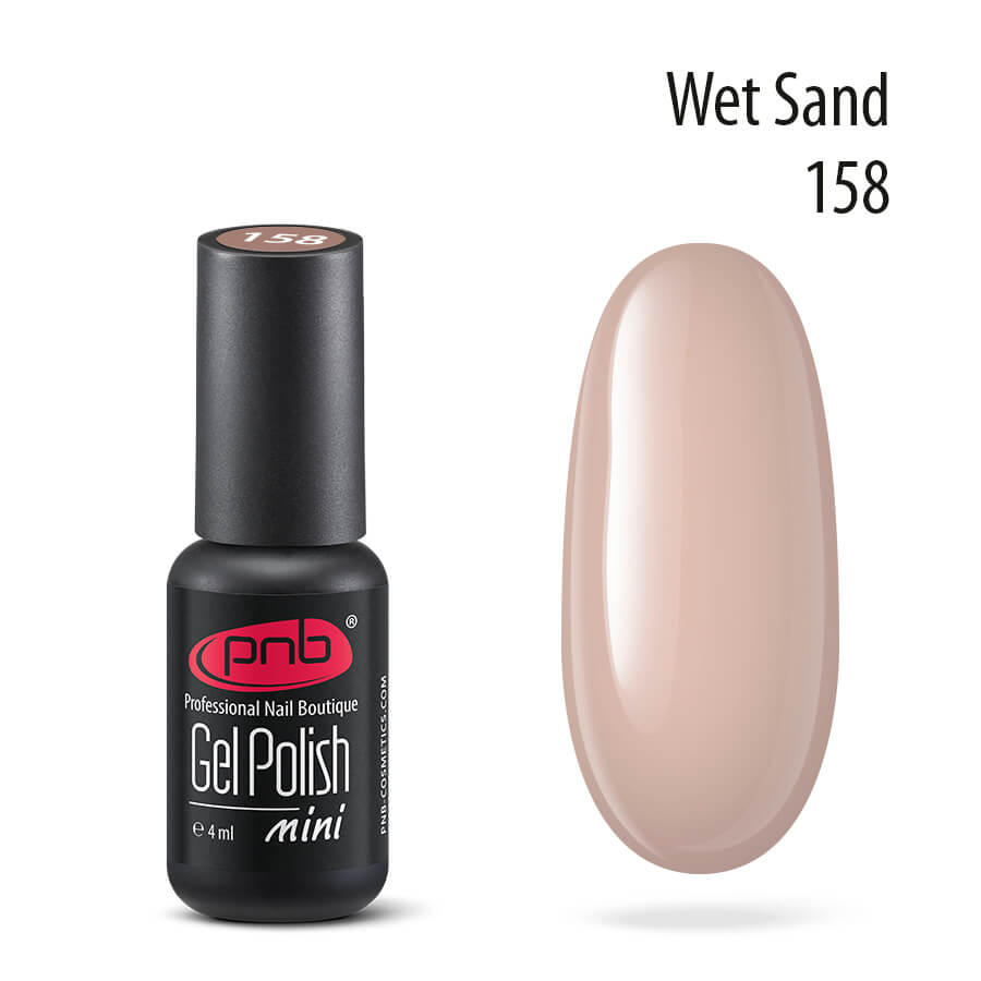 PNB, Gel nail polish - гель-лак №158, 4 мл