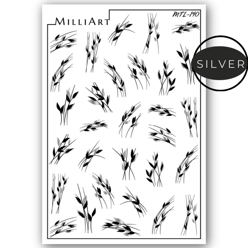 Anna Tkacheva, слайдер-дизайн MilliArt металлик MTL-190 Anna Tkacheva, слайдер-дизайн MilliArt металлик MTL-190