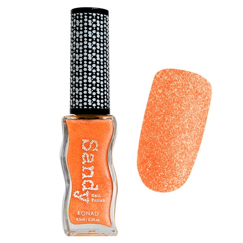 Konad, Sandy Nail - лак для ногтей (Pastel Tangerine SDP11), 9,5 мл