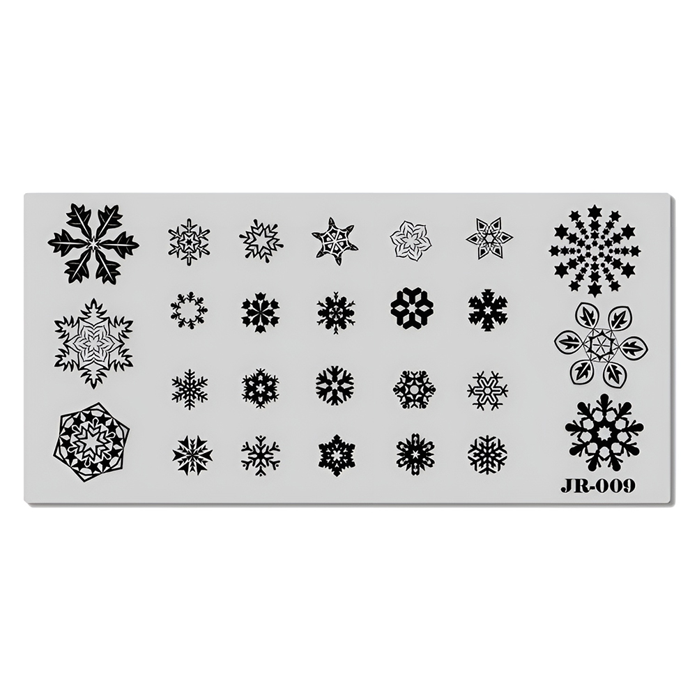 Барбарис, пластина для стемпинга 12*6 см JR009