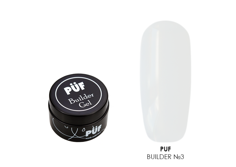 Puf, Builder - гель №03 (milk), 15 мл Puf, Builder - гель №03 (milk), 15 мл