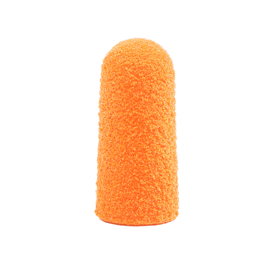 Кристалл, колпачок абразивный "Lukas" 11 мм (оранжевый, 150 грит)