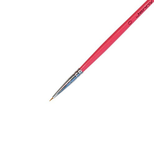 Irisk, кисть для дизайна с цветной ручкой (№0)