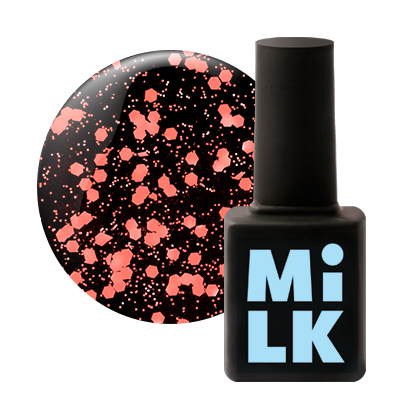 Milk, Soda Art Effect - декоративный топ с глиттером (Grapefruit), 9 мл