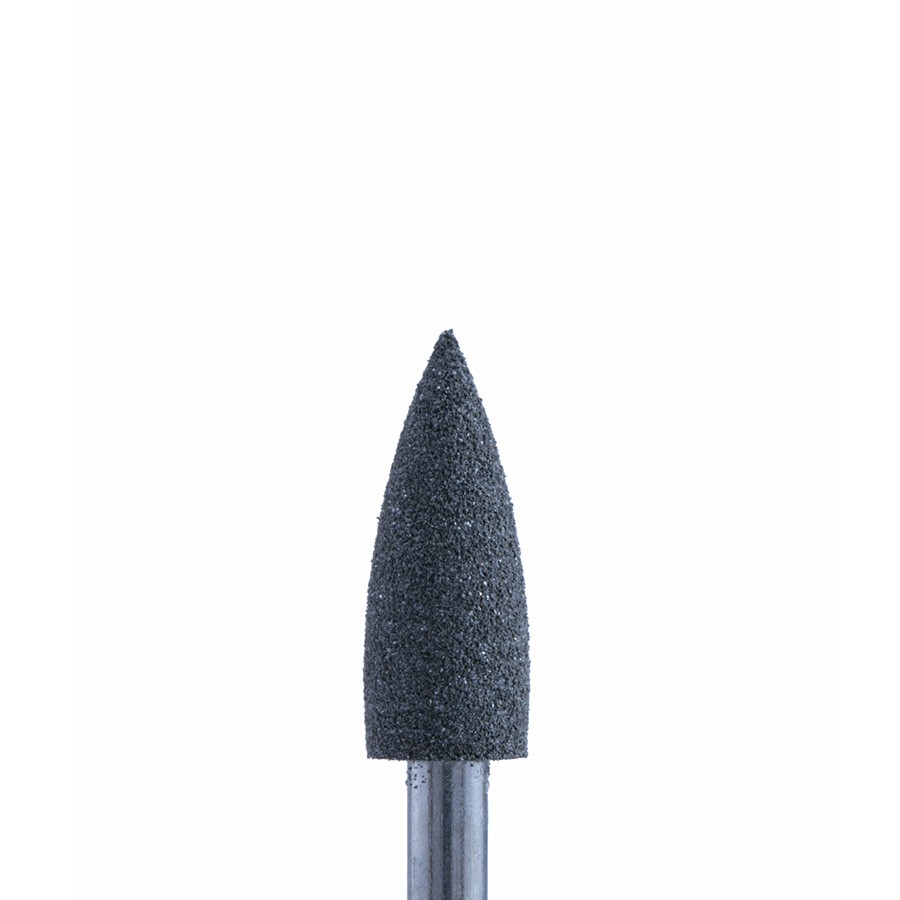 Кристалл, полир силикон-карбидный №404 (конус, 5 мм, супер грубый, чёрный)