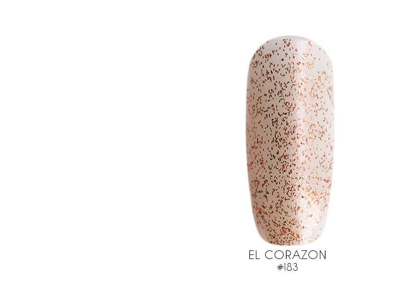 EL Corazon, лак для ногтей (Glitter shine №183), 16 мл