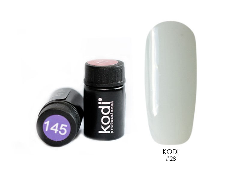 Kodi, цветная гель-краска биогель с липким слоем (№28), 4 мл